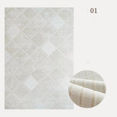 定番北欧風3Dデザインのウィルトン織カーペット(Autumn Moon)