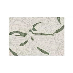 高級手作りタフティングガン刺しカーペット(Verdant Vein)