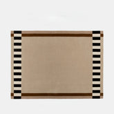 高級手作りタフティングガン刺しカーペット(Frame Stripe)