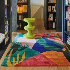 高級手作りタフティングガン刺しカーペット(Chromatic Field)