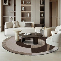 高級手作りタフティングガン刺しカーペット(Equinox Circle)