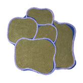 高級手作りタフティングガン刺しカーペット(Moss Shore)