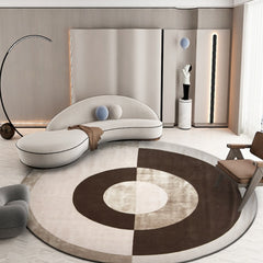 高級手作りタフティングガン刺しカーペット(Equinox Circle)