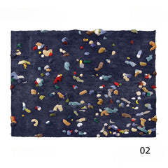 高級手作りタフティングガン刺しカーペット(Confetti Field)