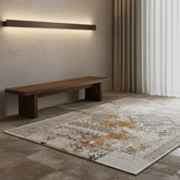 定番北欧風3Dデザインのウィルトン織カーペット(Andes)