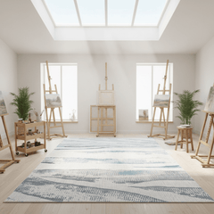 定番北欧風3Dデザインのウィルトン織カーペット(Palachi)