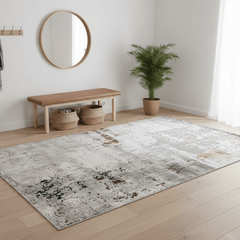 定番北欧風3Dデザインのウィルトン織カーペット(Palachi)