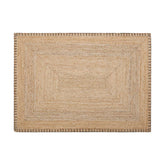 夏季に適した天然ジュート製カーペット(14)