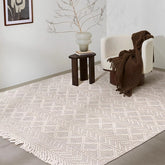 天然素材のみ使用した手織りカーペット!長くご愛用できる高品質な一品(Mexico-01)