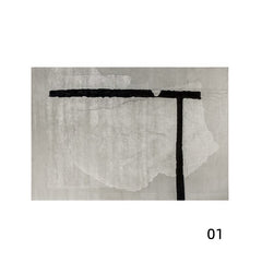 高級手作りタフティングガン刺しカーペット（ink painting）