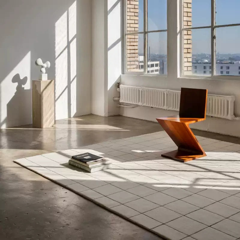 高級手作りタフティングガン刺しカーペット（Gridline）