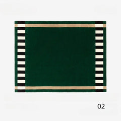 高級手作りタフティングガン刺しカーペット（Frame Stripe）