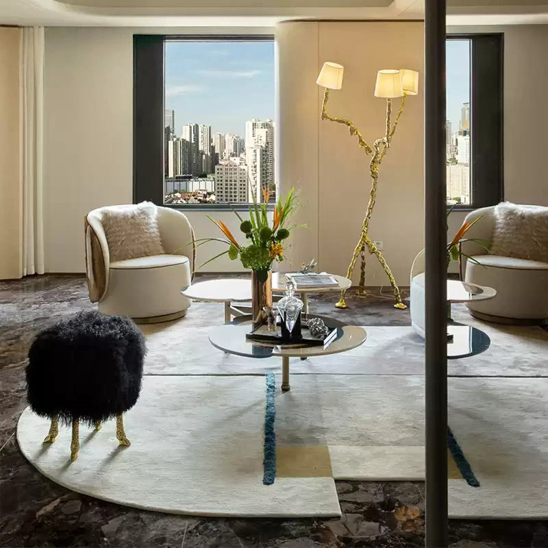 高級手作りタフティングガン刺しカーペット（Paralle Tone）