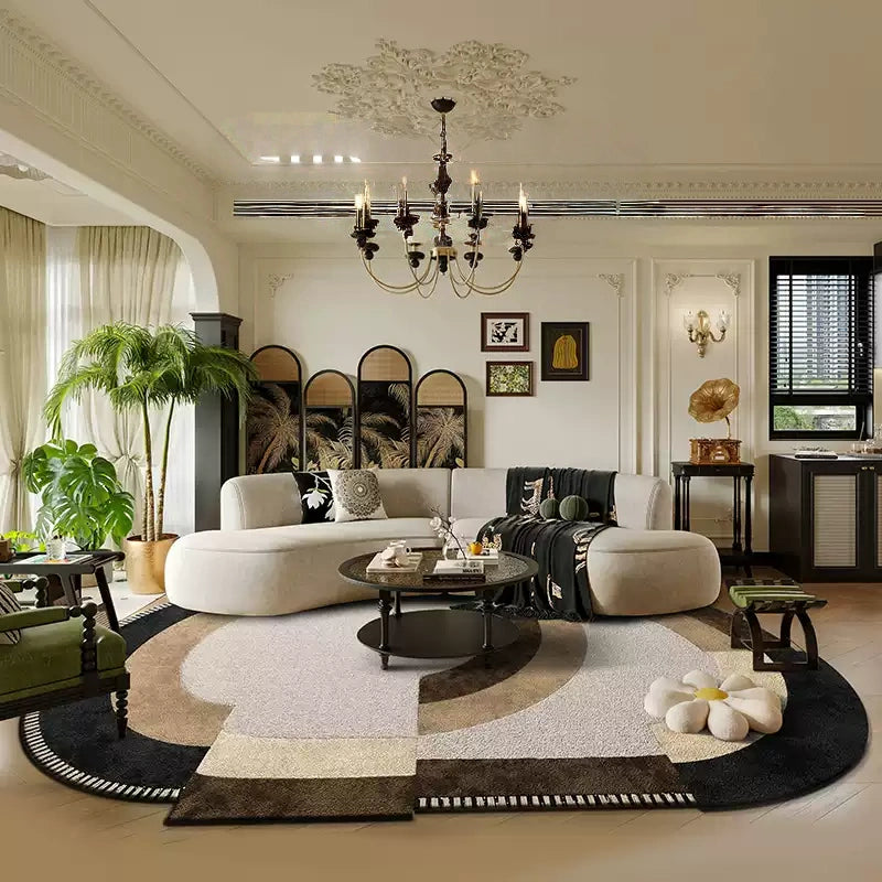 高級手作りタフティングガン刺しカーペット（Hearth Arc）