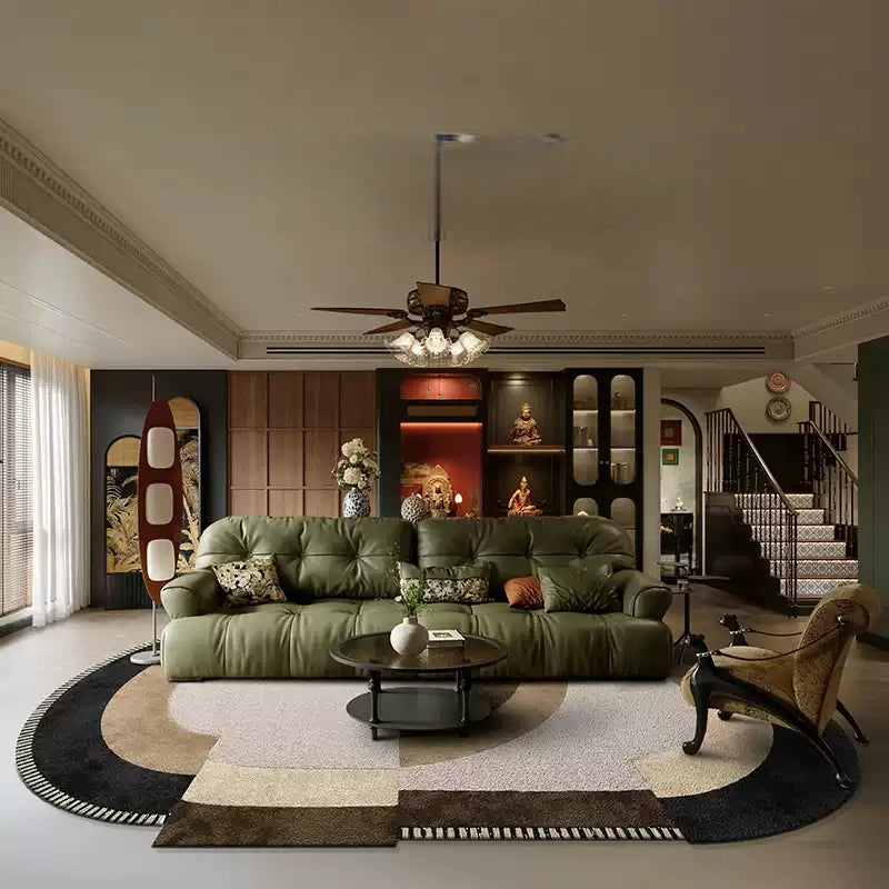 高級手作りタフティングガン刺しカーペット（Hearth Arc）