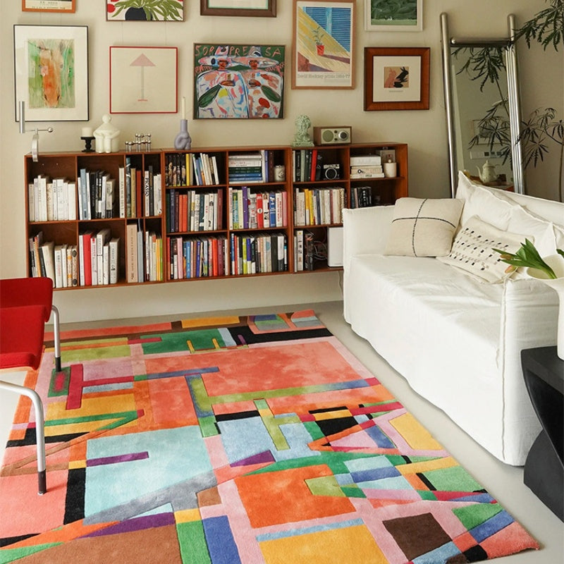 高級手作りタフティングガン刺しカーペット（Chromatic Field）