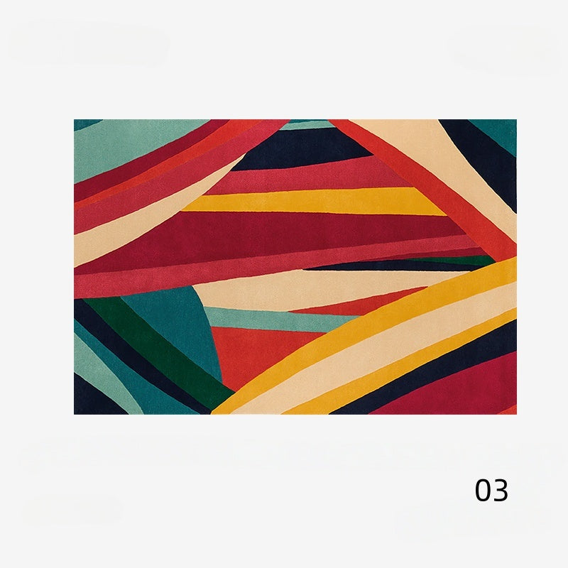 高級手作りタフティングガン刺しカーペット（Chromatic Field）