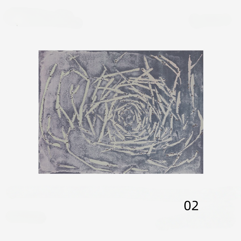 高級手作りタフティングガン刺しカーペット（Willow Spiral）