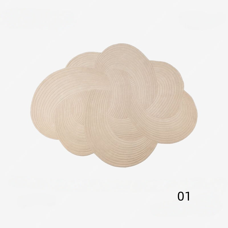 高級手作りタフティングガン刺しカーペット（Eternal Knot）