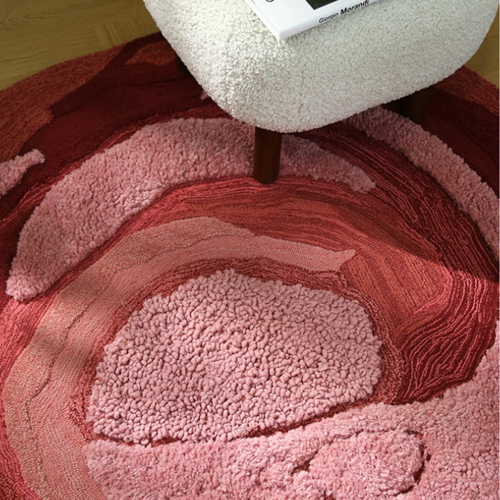 高級手作りタフティングガン刺しカーペット（Rosette Core）