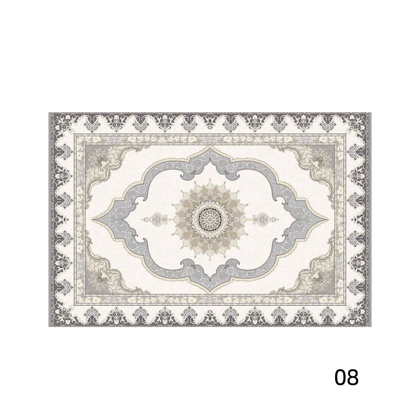 定番北欧風3Dデザインのウィルトン織カーペット（Andes）