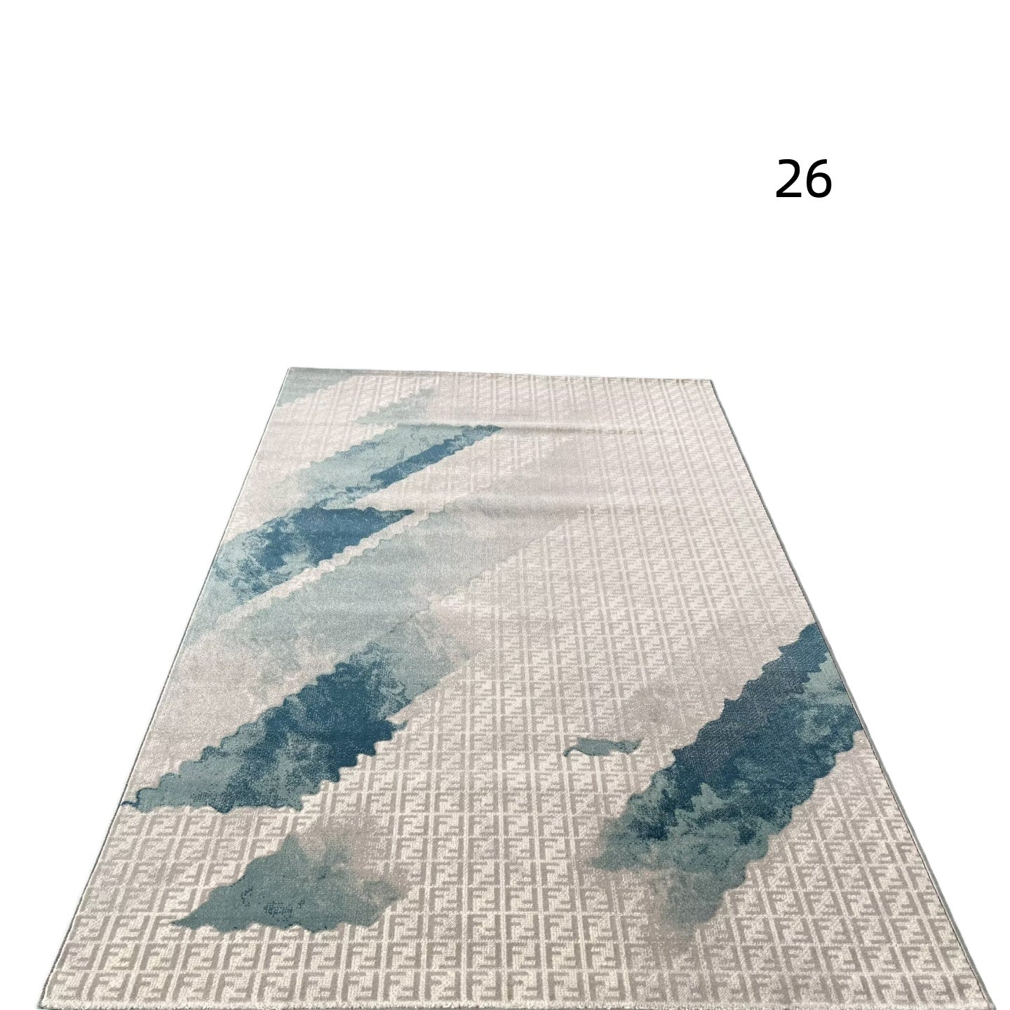 定番北欧風3Dデザインのウィルトン織カーペット（Grande）