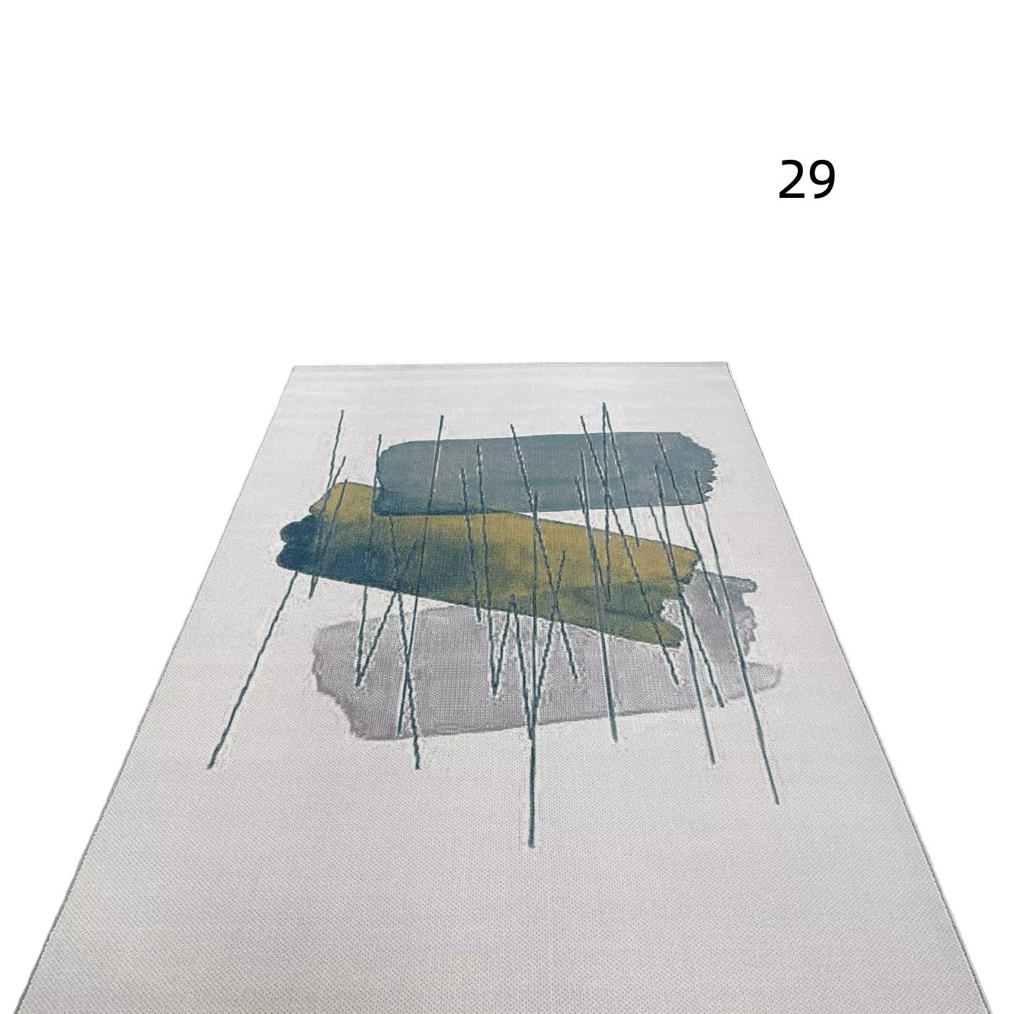 定番北欧風3Dデザインのウィルトン織カーペット（Grande）