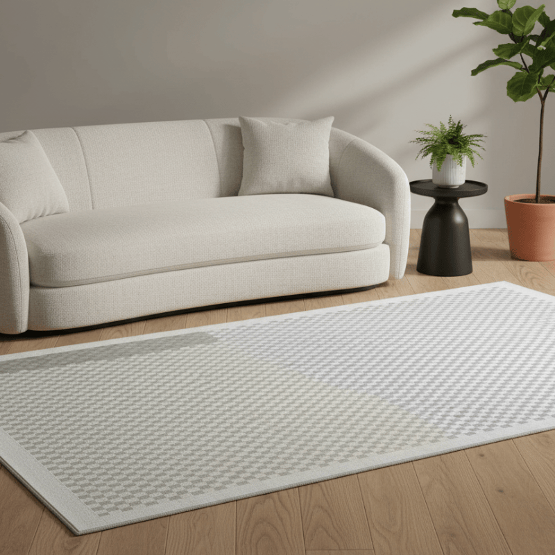 定番北欧風3Dデザインのウィルトン織カーペット（Carlson）