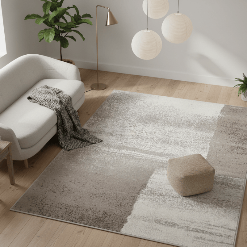 定番北欧風3Dデザインのウィルトン織カーペット（Nantien Grove）