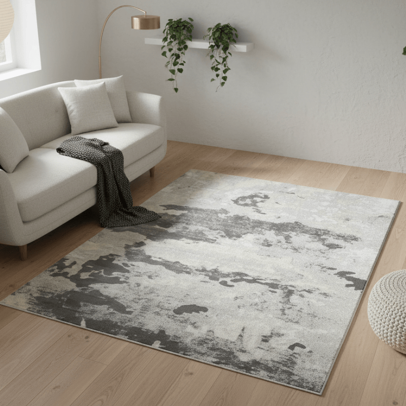 定番北欧風3Dデザインのウィルトン織カーペット（Nantien Grove）