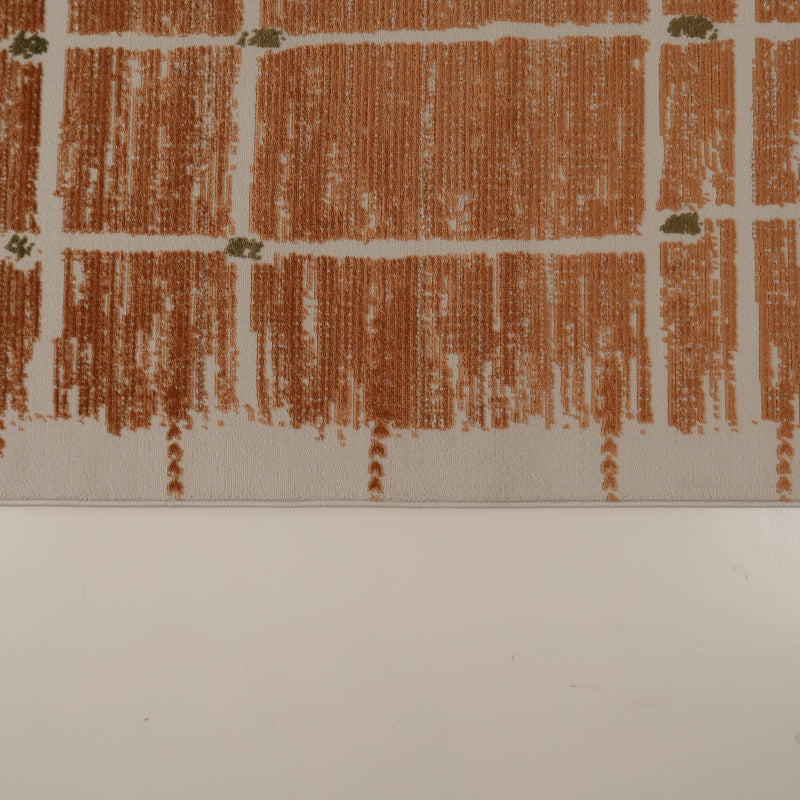 定番北欧風3Dデザインのウィルトン織カーペット（Archaic Rhythm）