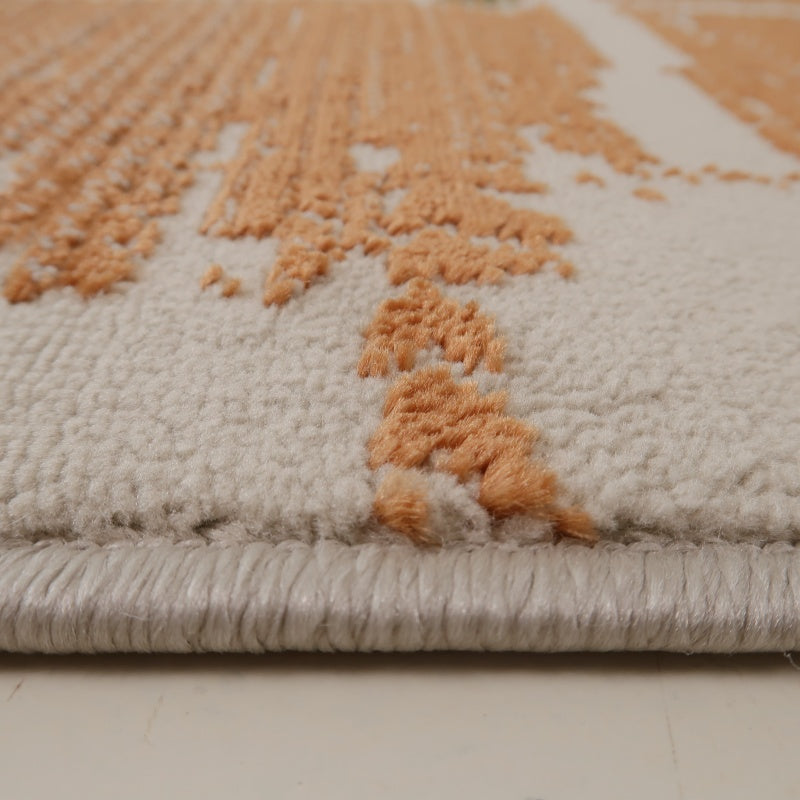 定番北欧風3Dデザインのウィルトン織カーペット（Archaic Rhythm）