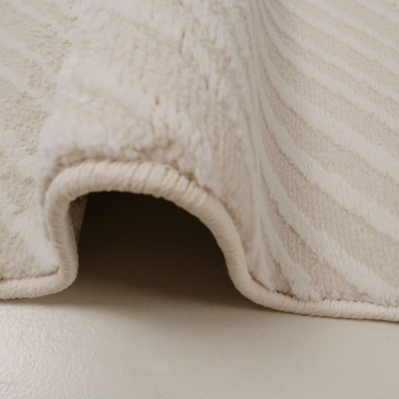 定番北欧風3Dデザインのウィルトン織カーペット（Erhai Blue）