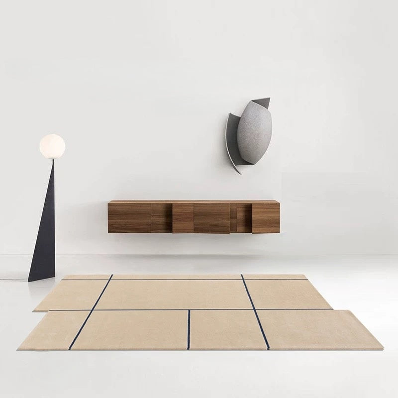 高級手作りタフティングガン刺しカーペット（Linear Field）