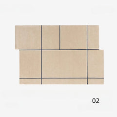 高級手作りタフティングガン刺しカーペット（Linear Field）