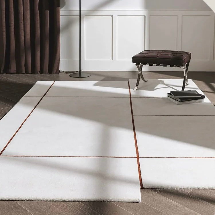 高級手作りタフティングガン刺しカーペット（Linear Field）