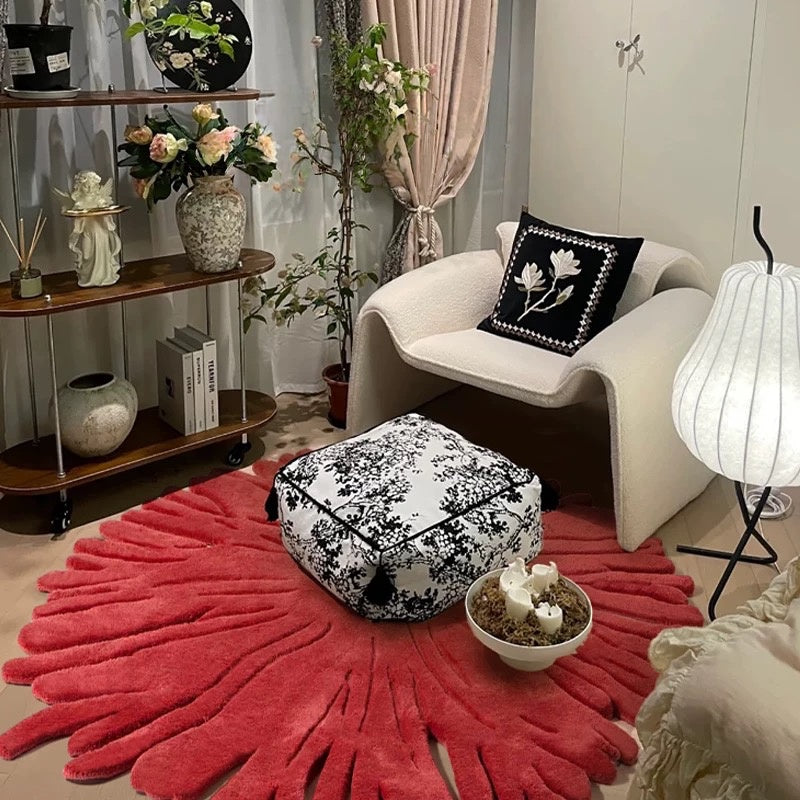 高級手作りタフティングガン刺しカーペット（Ember Bloom）