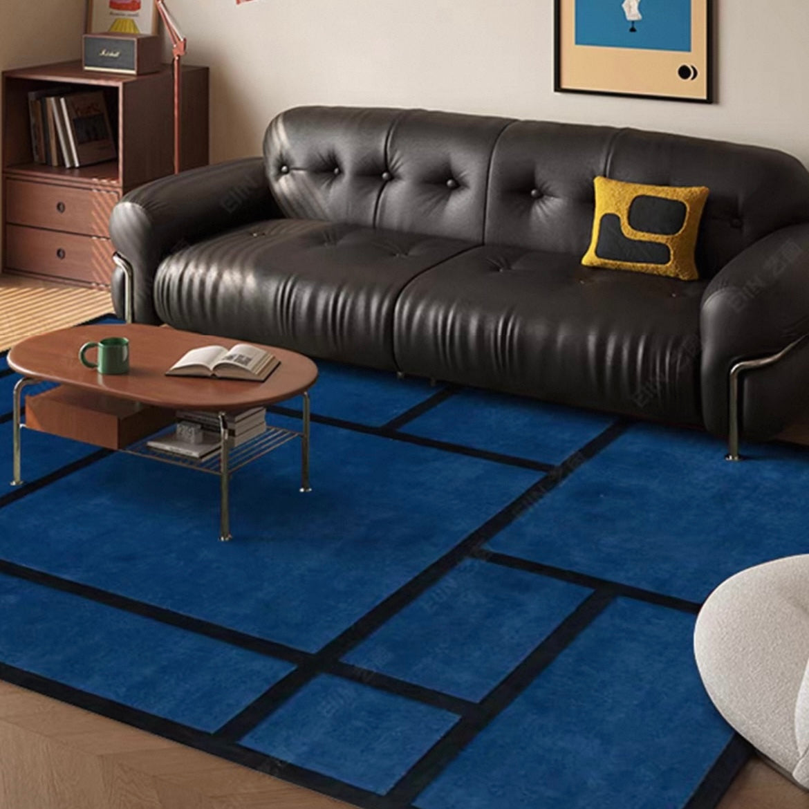 高級手作りタフティングガン刺しカーペット（Blueprint）