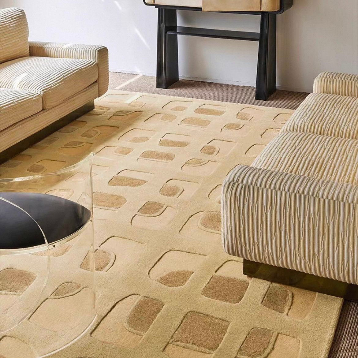 高級手作りタフティングガン刺しカーペット（Ethereal Veil）