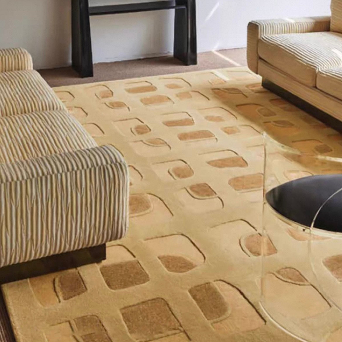 高級手作りタフティングガン刺しカーペット（Ethereal Veil）