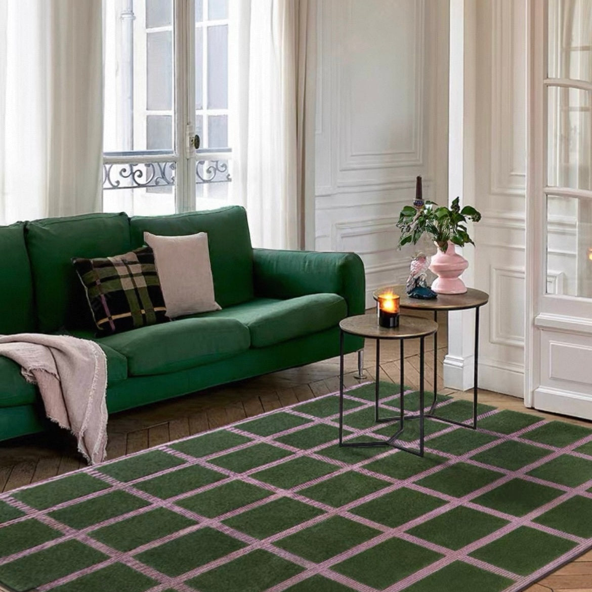 高級手作りタフティングガン刺しカーペット（Framework）