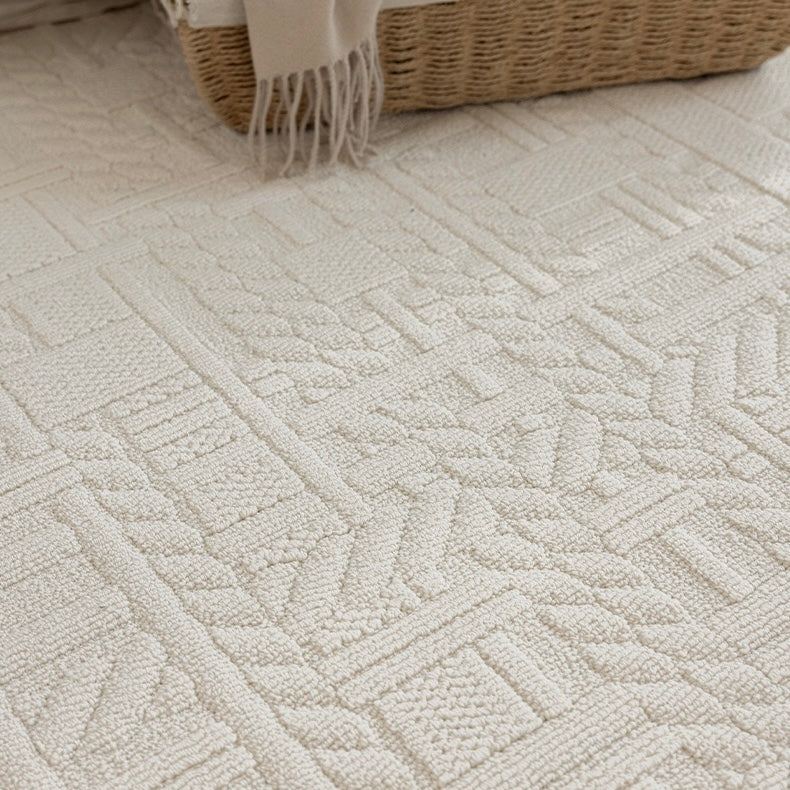 定番北欧風3Dデザインのウィルトン織カーペット（Waterproof Carpet-33）