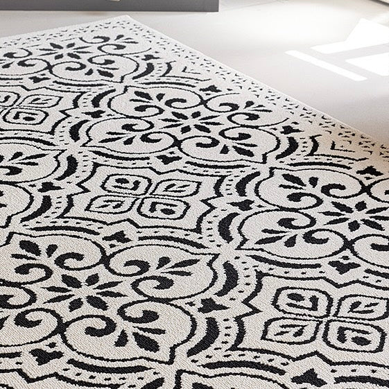 定番北欧風3Dデザインのウィルトン織カーペット（Waterproof Carpet-03）