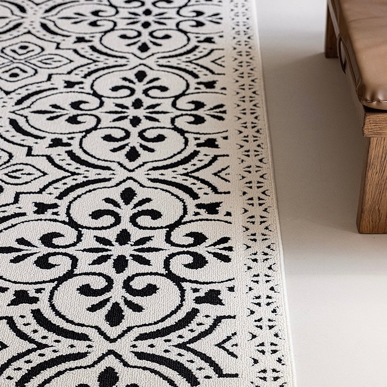定番北欧風3Dデザインのウィルトン織カーペット（Waterproof Carpet-03）