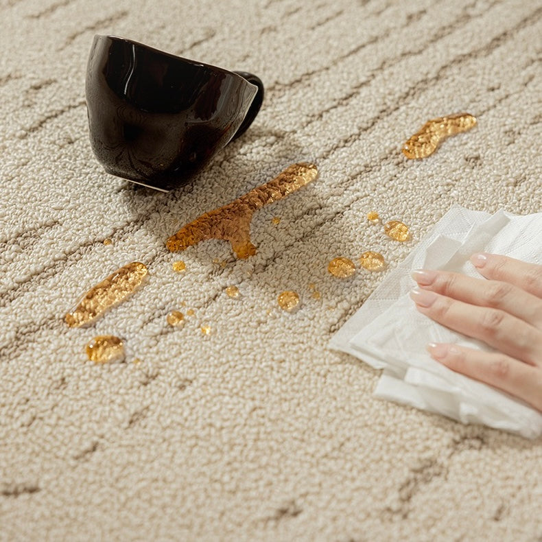 定番北欧風3Dデザインのウィルトン織カーペット（Waterproof Carpet-09）