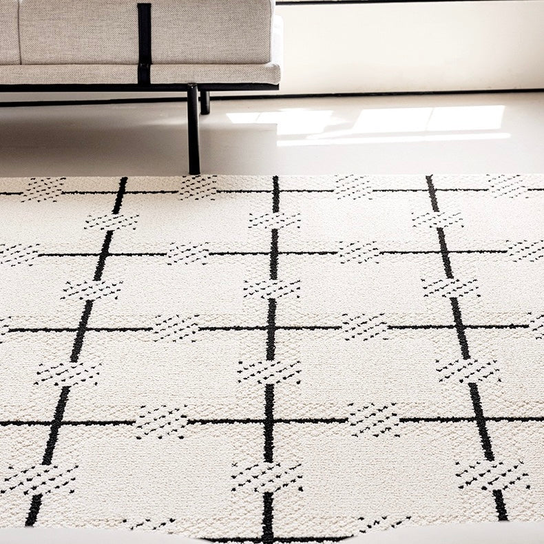 定番北欧風3Dデザインのウィルトン織カーペット（Waterproof Carpet-18）