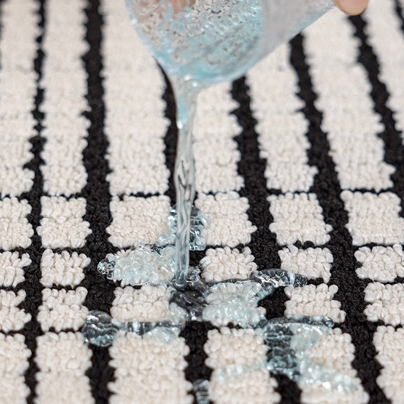定番北欧風3Dデザインのウィルトン織カーペット（Waterproof Carpet-01　）