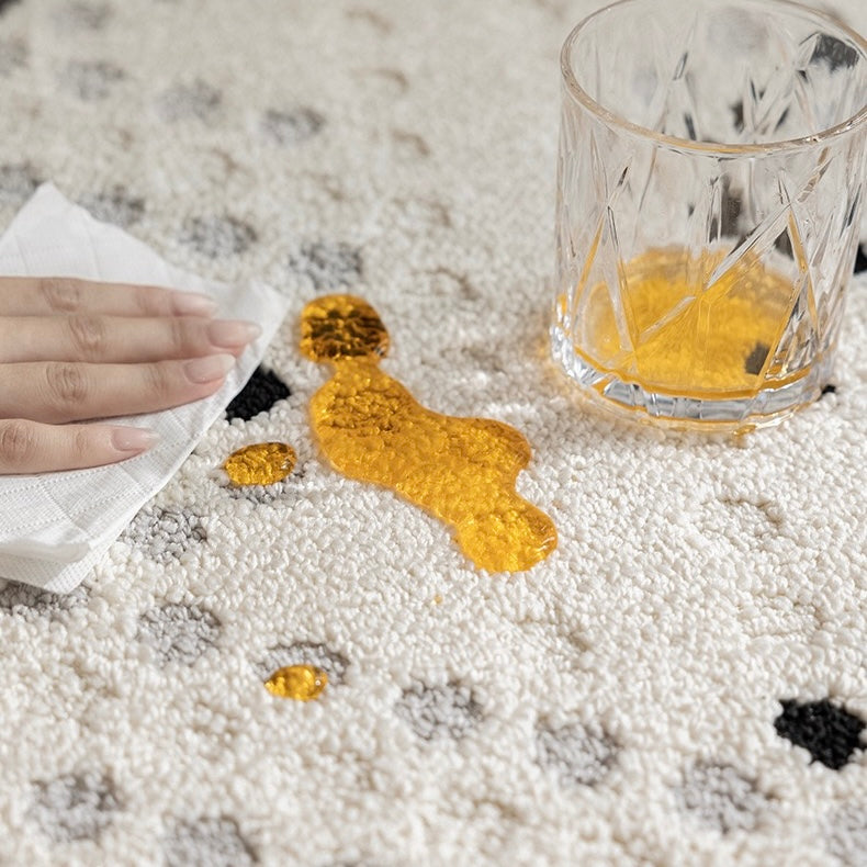 定番北欧風3Dデザインのウィルトン織カーペット（Waterproof Carpet-14）