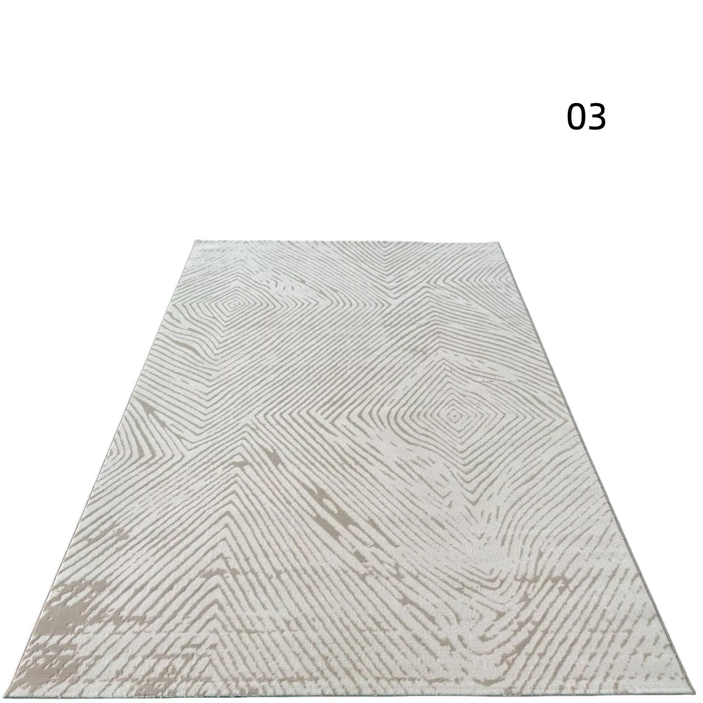 定番北欧風3Dデザインのウィルトン織カーペット（Simple Love）