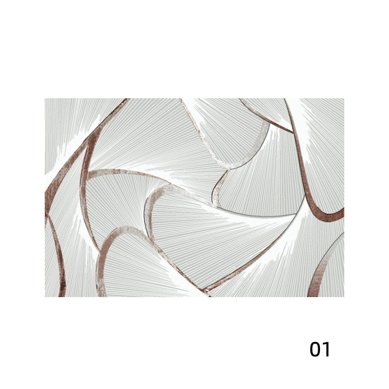 定番北欧風3Dデザインのウィルトン織カーペット（Mosaic Bloom）